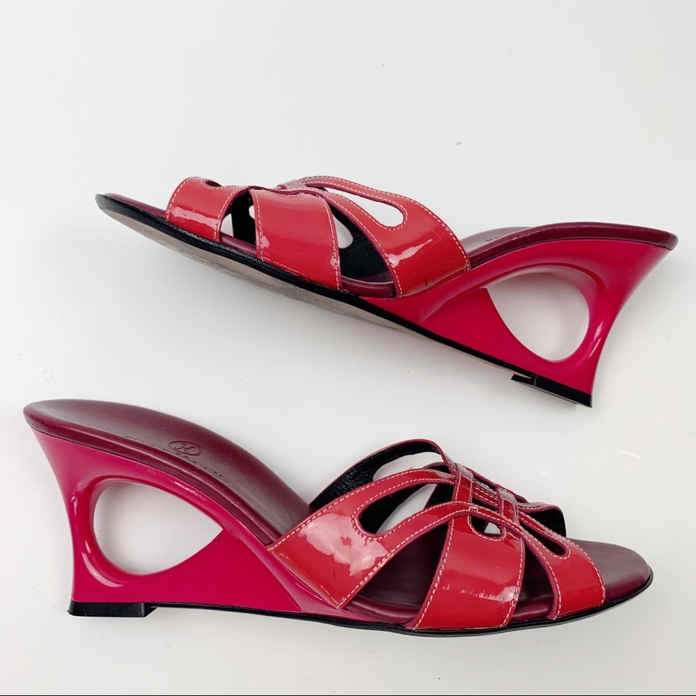 Cole Haan Art to Wear Open Heel Sandal Slide Heels